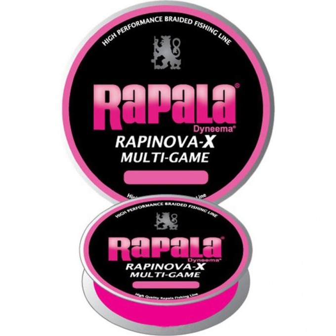 Леска плетеная RAPALA Rapinova-X Multi Game RLX150M08PK Леска плетеная RAPALA Rapinova-X Multi Game RLX150M08PK